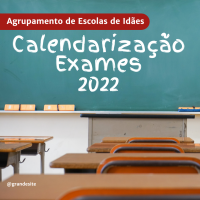Calendarização Exames 2022